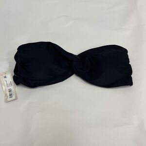Arizona Jean Co. Bandeau Bikini Top Black Junior Size Large